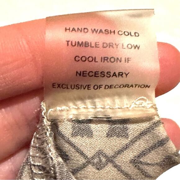 Pomelo Studded Medallion Print Career Top Women's M Medium - Picture 8 of 9